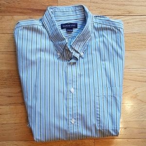 Lands End mens button down shirt